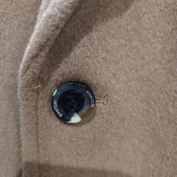 Mantoni men's Italian wool & cashmere brown Size 48r Old Money Capsule Classic - Picture 11 of 11